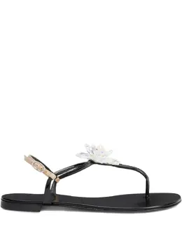 Giuseppe Zanotti: Чёрные сандалии 