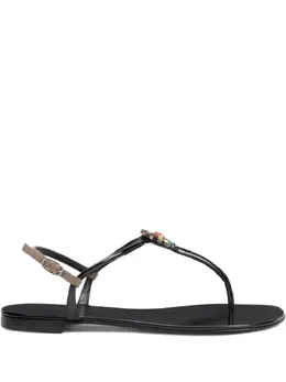 Giuseppe Zanotti: Чёрные сандалии 