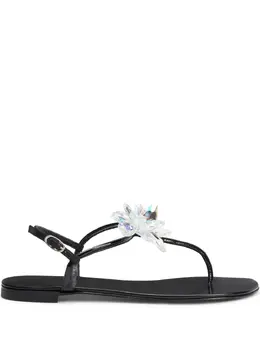 Giuseppe Zanotti: Чёрные сандалии 