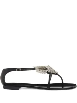Giuseppe Zanotti: Чёрные сандалии 