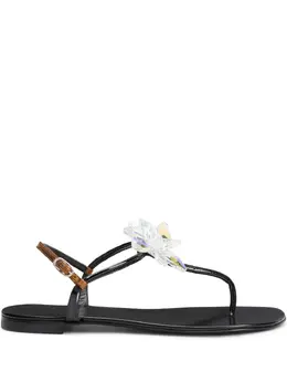 Giuseppe Zanotti: Чёрные сандалии 