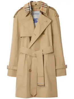Burberry: Винтажный плащ  Vintage Check