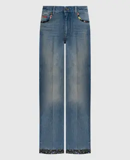 Valentino: Синие джинсы 