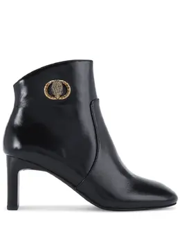 Kurt Geiger London: Чёрные ботинки 