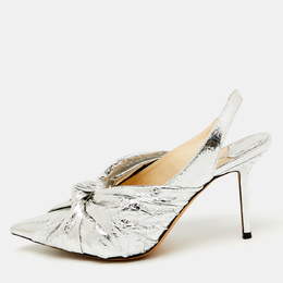 Jimmy Choo: Серебристые туфли 