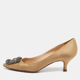 Manolo Blahnik: Коричневые туфли  Hangisi