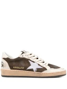Golden Goose: Коричневые кроссовки  Ball Star