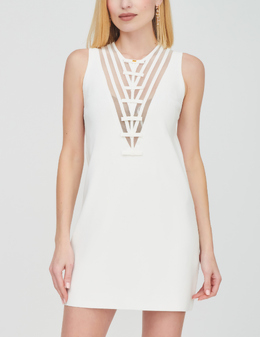 ELISABETTA FRANCHI: Белое платье 
