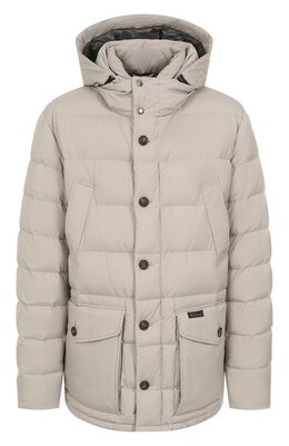 Kiton: Пуховик с воротником 