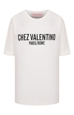 Valentino: Хлопковая футболка 