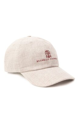 Brunello Cucinelli: Бежевая кепка 