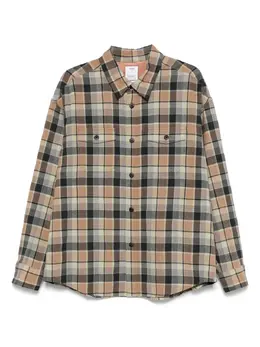 visvim: Бежевая рубашка 