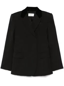 Sportmax: Чёрный жакет 