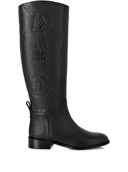 Philipp Plein: Чёрные ботинки 