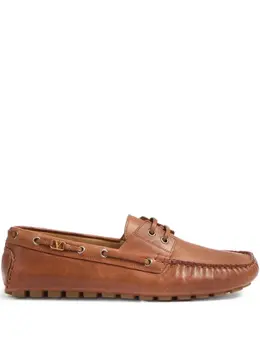 Valentino Garavani: Коричневые туфли 
