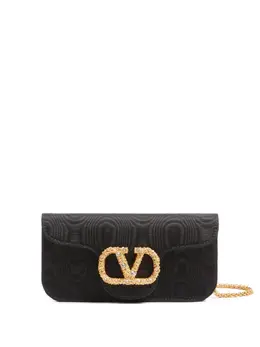 Valentino Garavani: Чёрный клатч 