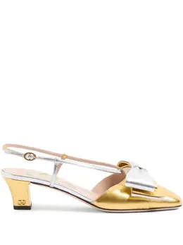 Valentino Garavani: Серебристые туфли 
