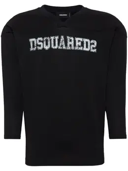 DSQUARED2: Чёрная футболка 