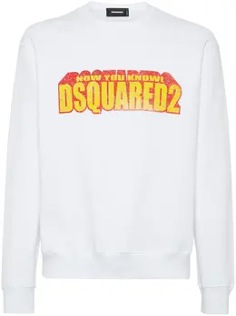 DSQUARED2: Свитшот с принтом 
