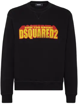 DSQUARED2: Свитшот с принтом 