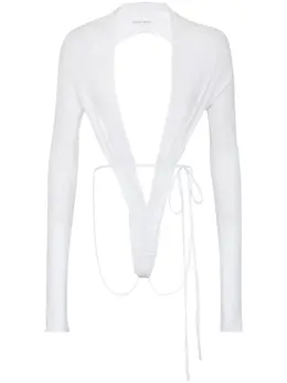 DSQUARED2: Белый боди 