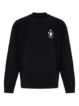Marcelo Burlon County of Milan: Чёрный свитшот 