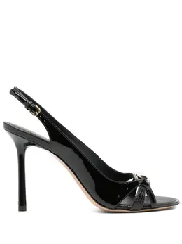 Ferragamo: Чёрные сандалии 