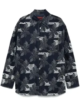 Gucci: Джинсовая рубашка 