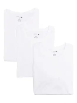 Lacoste: Белая футболка 