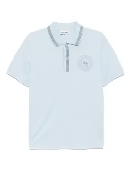 Lacoste: Поло с принтом 