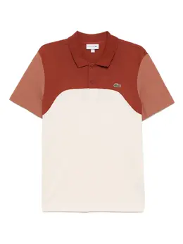 Lacoste: Белое поло 