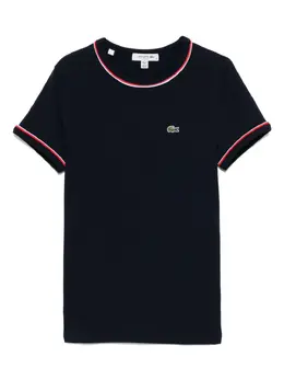 Lacoste: Синяя футболка 