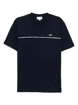 Lacoste: Синяя футболка 