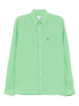 Lacoste: Льняная рубашка 