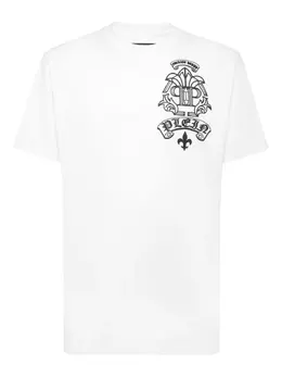 Philipp Plein: Белая футболка  Tattoo