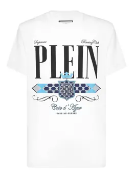 Philipp Plein: Белая футболка 