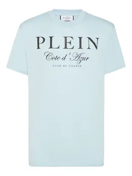 Philipp Plein: Светлая футболка 