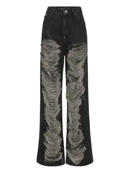 Philipp Plein: Джинсы в сетку 