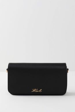Karl Lagerfeld: Чёрная сумка  Signature