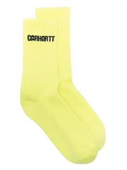 Carhartt WIP: Жёлтые носки 