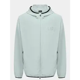 EA7 EMPORIO ARMANI: Голубая куртка 