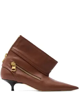 JW Anderson: Коричневые ботинки 