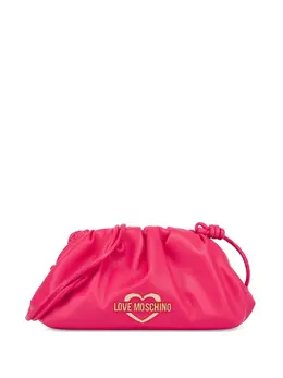 Love Moschino: Розовая сумка через плечо 