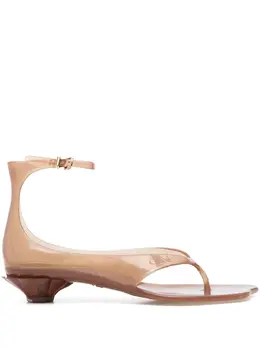 Chloé: Коричневые сандалии 