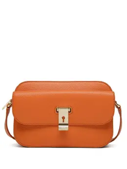 Bally: Оранжевая сумка через плечо 