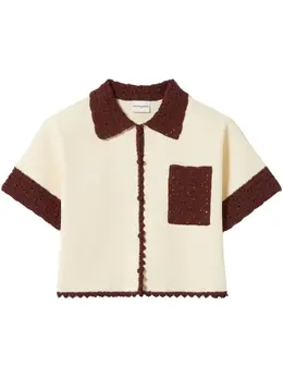 Claudie Pierlot: Рубашка с коротким рукавом 