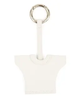 MM6 Maison Margiela: Кожаная футболка 