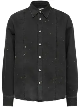 MM6 Maison Margiela: Хлопковая рубашка 