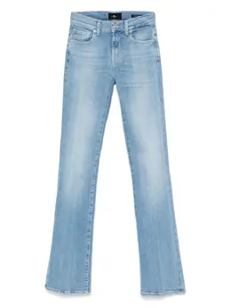 7 For All Mankind: Светлые джинсы 