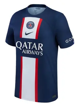 Nike: Синяя рубашка  Paris Saint Germain
